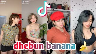 Kumpulan tik tok banci dhebun banana 🍌 cantik banget  😍