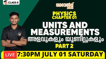 Class 8 Physics | Chapter 1. Units and Measurements അളവുകളും യൂണിറ്റുകളും Part 2 | Eduport