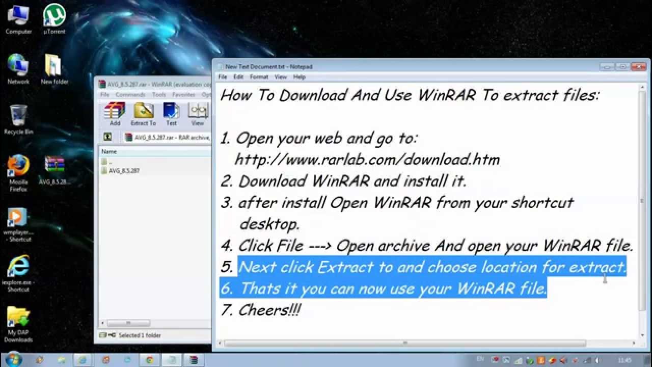 instal winrar download