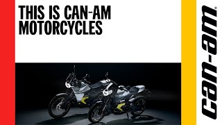 Can-Am Motorcycles | Manifesto