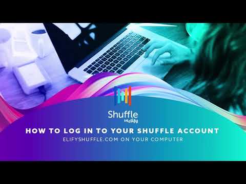 How To Log In To Your Shuffle Account on a Computer Desktop