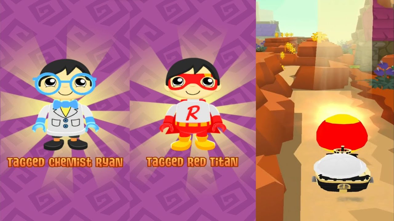 Tag With Ryan Reverse Physicist Ryan And Scooner Super Egg Surprise