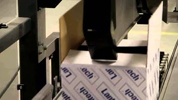 Case Sealers (Kartonverschliesser) - Ensures proper folding of the flaps