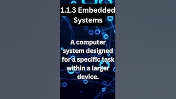 What is an embedded system?