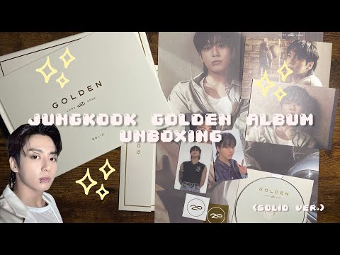 BTS Jungkook's 🌟Golden🌟 Album Unboxing 🏆 