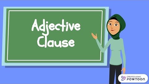 Adjective Clause | Simple Explanation