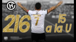 15 Goles de la leyenda Esteban Paredes a la U por Colo Colo / Su N° 216