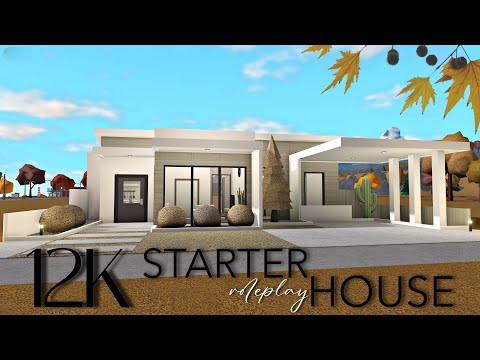 🍂BLOXBURG: 12K ROLEPLAY STARTER HOUSE | NO-GAMEPASS