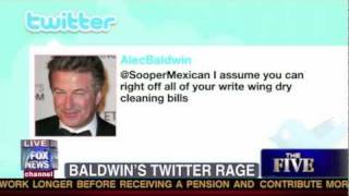 Alec Baldwin Has A Twitter Meltdown; Keder and SooperMexican are featured on The Five Wealth