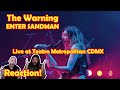 Musicians react to hearing The Warning - ENTER SANDMAN Live at Teatro Metropolitan CDMX 08/29/2022