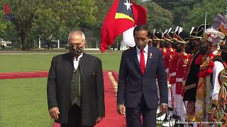 LIVE: Upacara Penyambutan Kenegaraan Presiden Timor-Leste, Istana Bogor, 19 Juli 2022