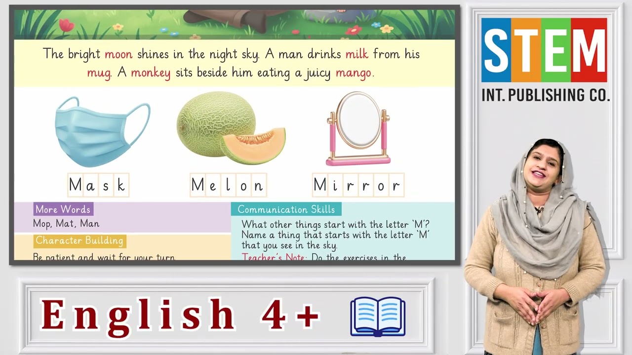 English for Kids 4+ | Letter Mm Parent Guide | Phonics & Writing at Home