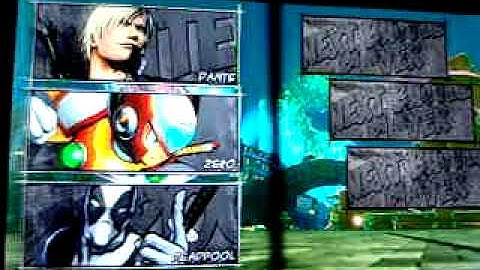 Marvel vs Capcom 3 Arcade mode with no commentary