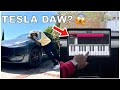 MAKING A BEAT ON A TESLA???