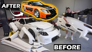 Building the Fast \& Furious Tokyo Drift VeilSide Rx-7! [Part 1]