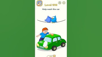 Dop 2 (Delete One Part) Level-1016 help wash the car #viralvideo #shorts @MrRocky_Gaming