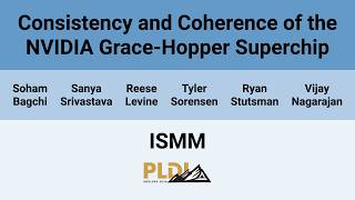 [ISMM'26] Consistency and Coherence of the NVIDIA Grace-Hopper Superchip