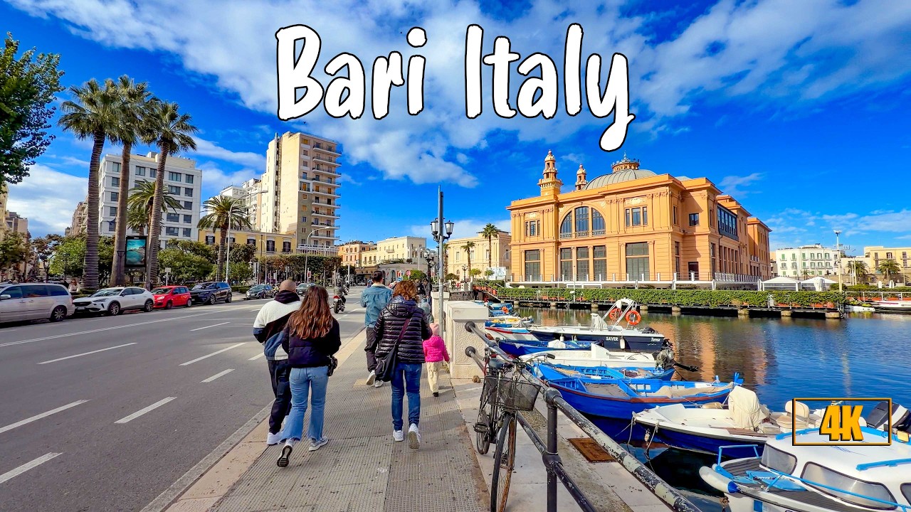 🇮🇹 Exploring & Strolling through Bari Italy