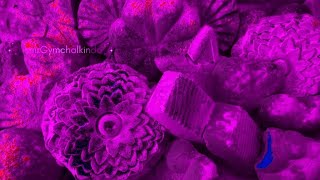 💜 Purple Crystal Garden 🌸 | Satisfying Gym Chalk Reform Edits @ASMRgymchalkIndonesia #asmr