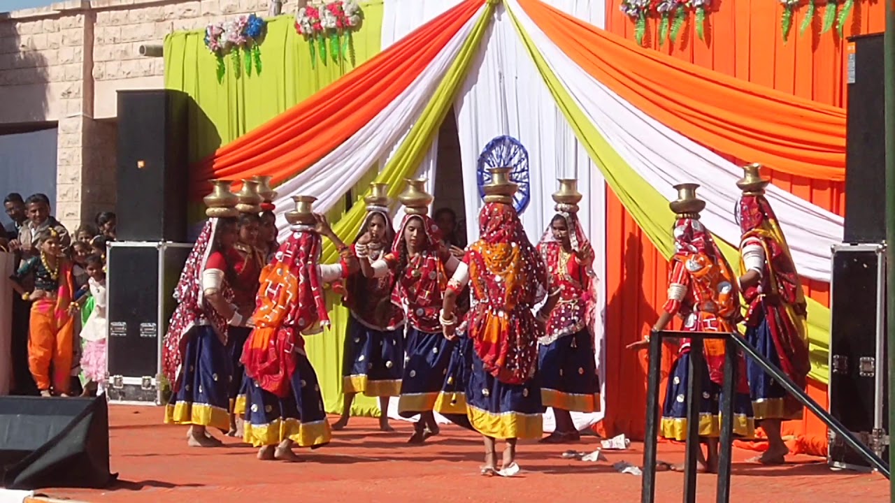 Rajasthani dance chirmi pachpadra school