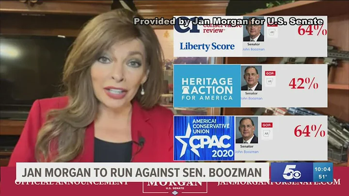Arkansas gun rights advocate Jan Morgan announces ...