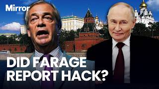 Farage CHALLENGED on Russian hack claim and whether he reported it before £5 million ‘gift’ exposed