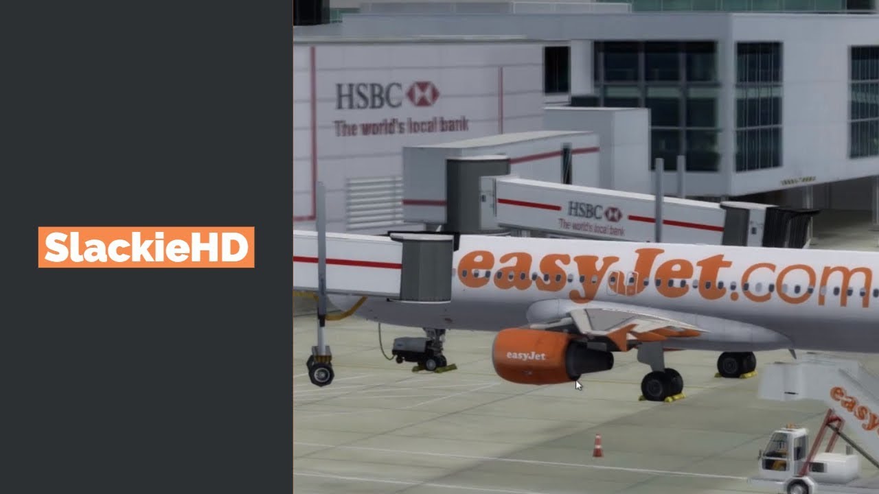 P3D: Gatwick - LGW to Copenhagen - CPH | Aerosoft Airbus X | UK2000 Gatwick | FlyTampa Copenhagen