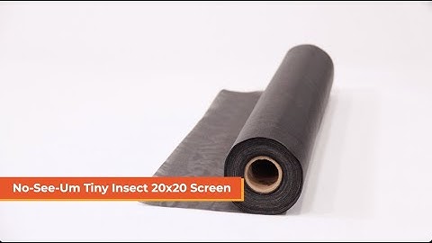 No-See-Um Tiny Insect 20x20 Screen | Tiny Mesh To Keep Out The Smallest Insects