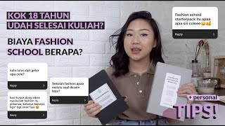 My experience as a fashion student at 18 years old! Menjawab pertanyaan kalian + TIPS kuliah! screenshot 5