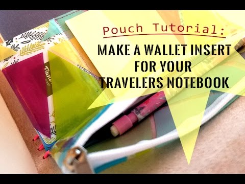 wallet sewing tutorial your Travelers Make insert for a Pouch wallet Tutorial: wallet sewing tutorial your Travelers Make insert for a Pouch wallet Tutorial: