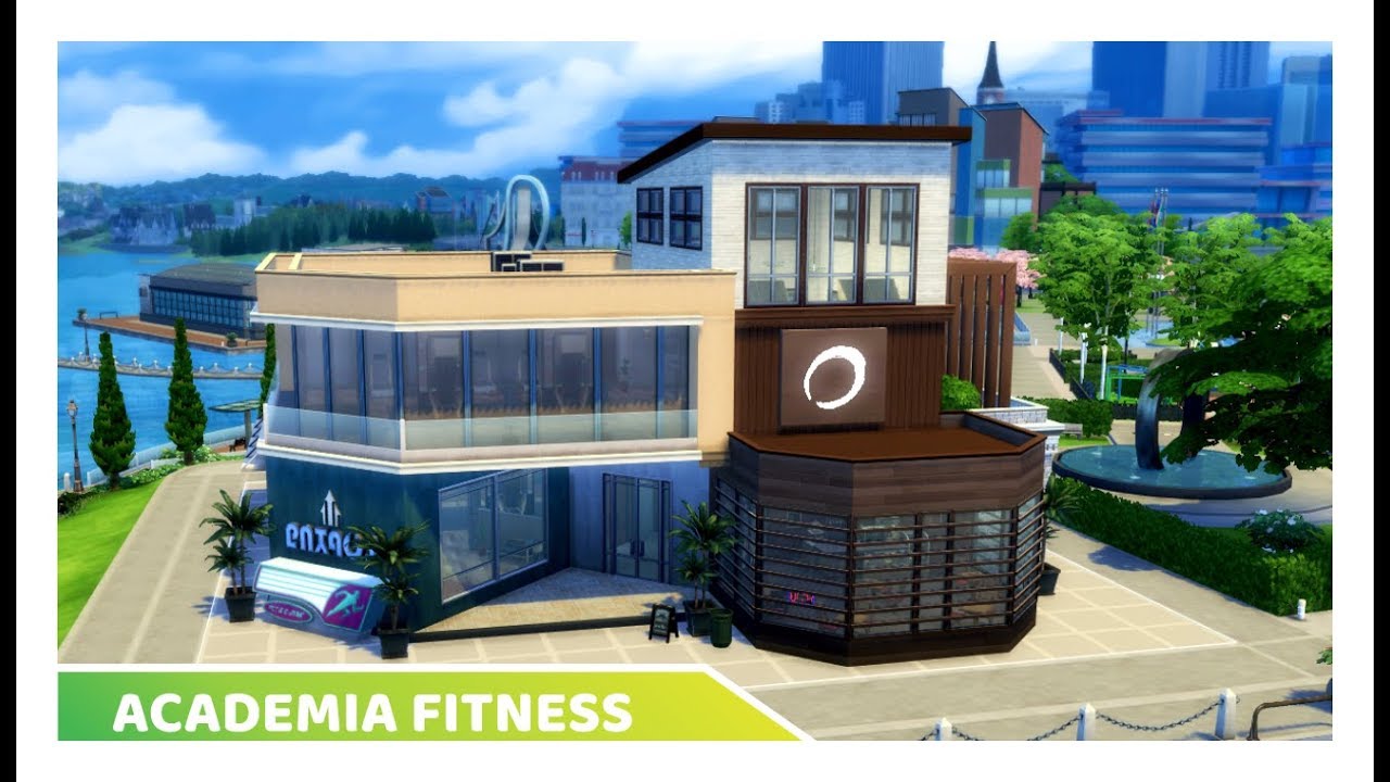 The Sims 4 Academias Gym Community Lots No CC YouTube