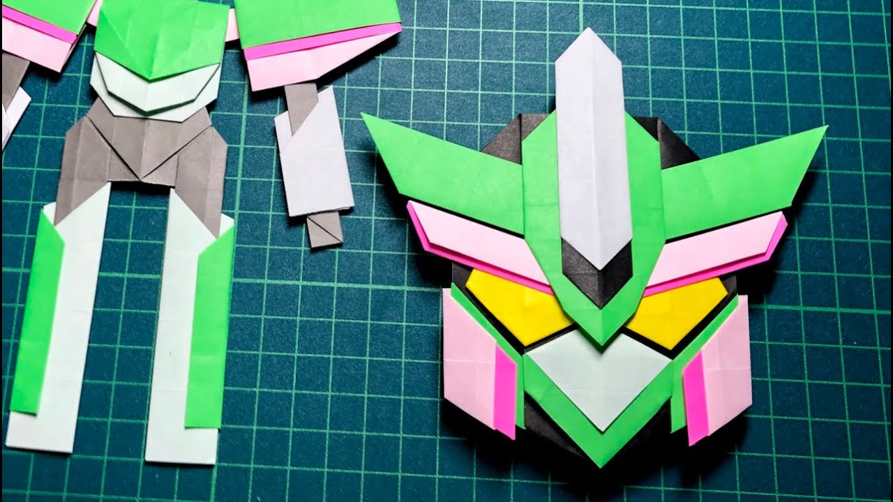 シンカリオンおりがみ E５はやぶさ 新幹線変形ロボ シンカリオンz 折り紙 Shinkalion Z Origami Youtube