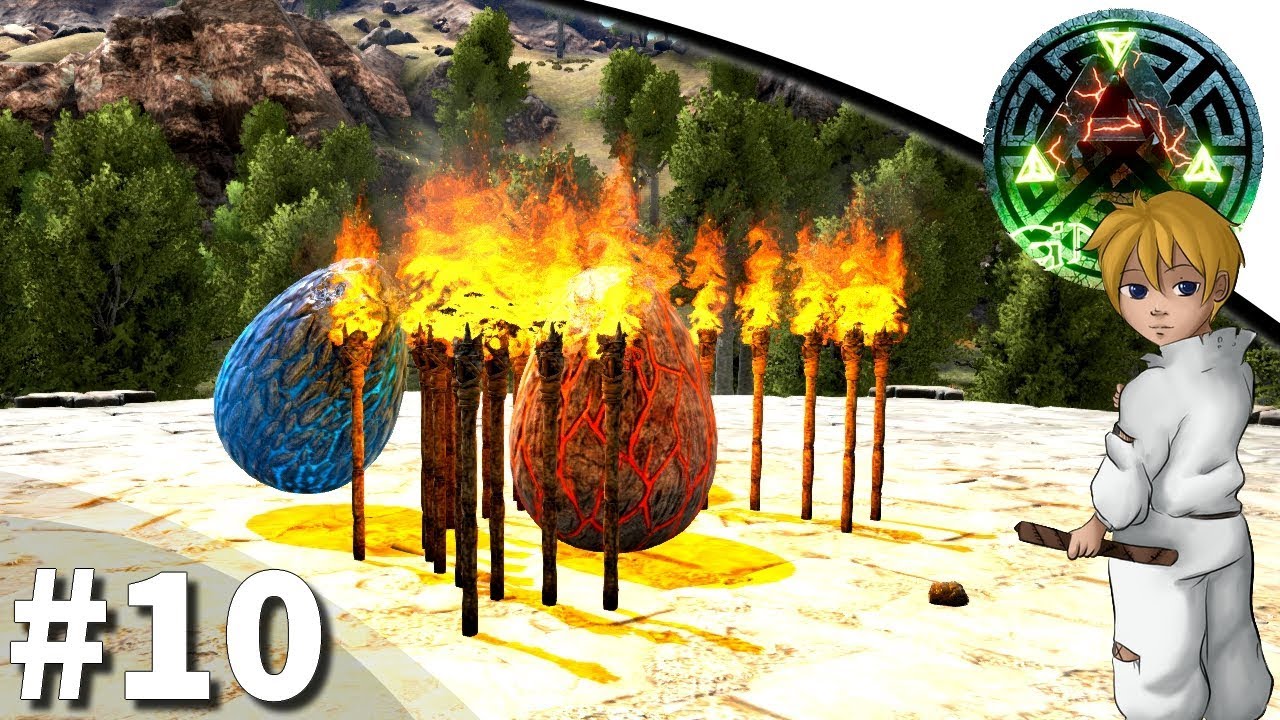 Ark Ragnarok 10 Bebes Wyvernes Youtube