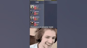 When everyone used streamer mode in COD MOBILE.. #codm