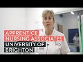 Learning as an Apprentice Nursing Associate | University of Brighton