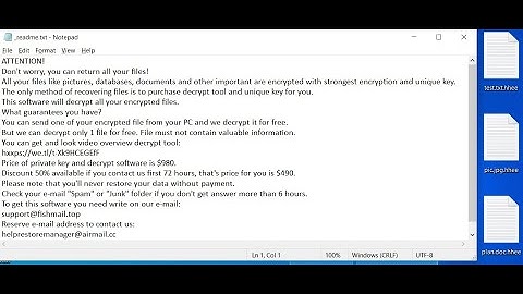 HHEE Ransomware Removal - Decrypt .hhee Files