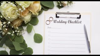 Wedding Ceremony Checklist