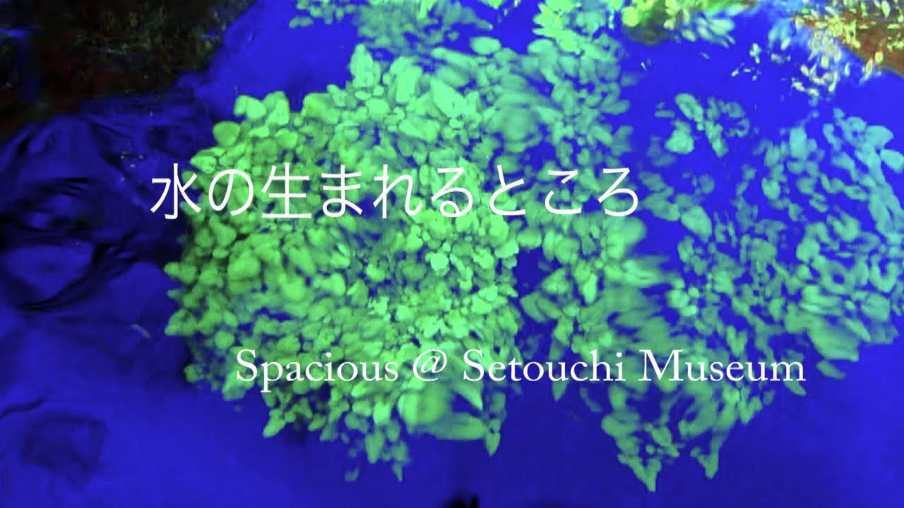 水の生まれるところ live at Setouchi Museum - YouTube