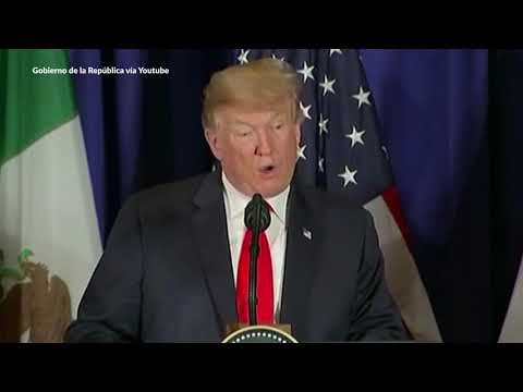 Trump reconoce T-MEC como el acuerdo "más significativo" de la historia