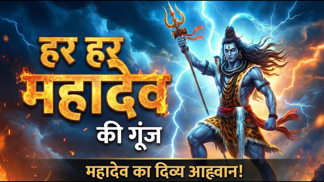 Har Har Mahadev Ki Goonj 🔱 | Bholenath Bhajan 🙏 | Mahadev Song | Shiv Bhajan 2026