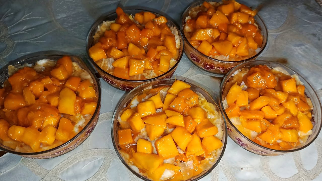 بالمانجا وچيلي المانجا والجلاش هتعملي اجمل مزيج حلو ساقع بينهم يتاكل في الصيف وغير الصيف 🥭