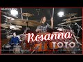 Toto - Rosanna - Jeff Porcaro / Simon Phillips [ cover ] Drums & Percussion by Kalonica Nicx