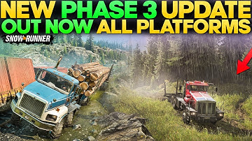 Phase 3 Update is Out Now On All Platforms in SnowRunner You Need to Know