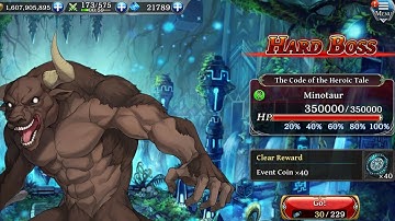 Alchemist code - The Code Of The Heroic Tale Hard Boss Auto