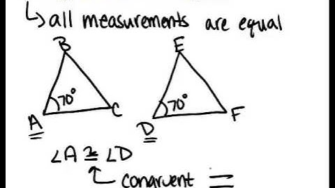 Congruent Triangles: Lesson (Geometry Concepts)