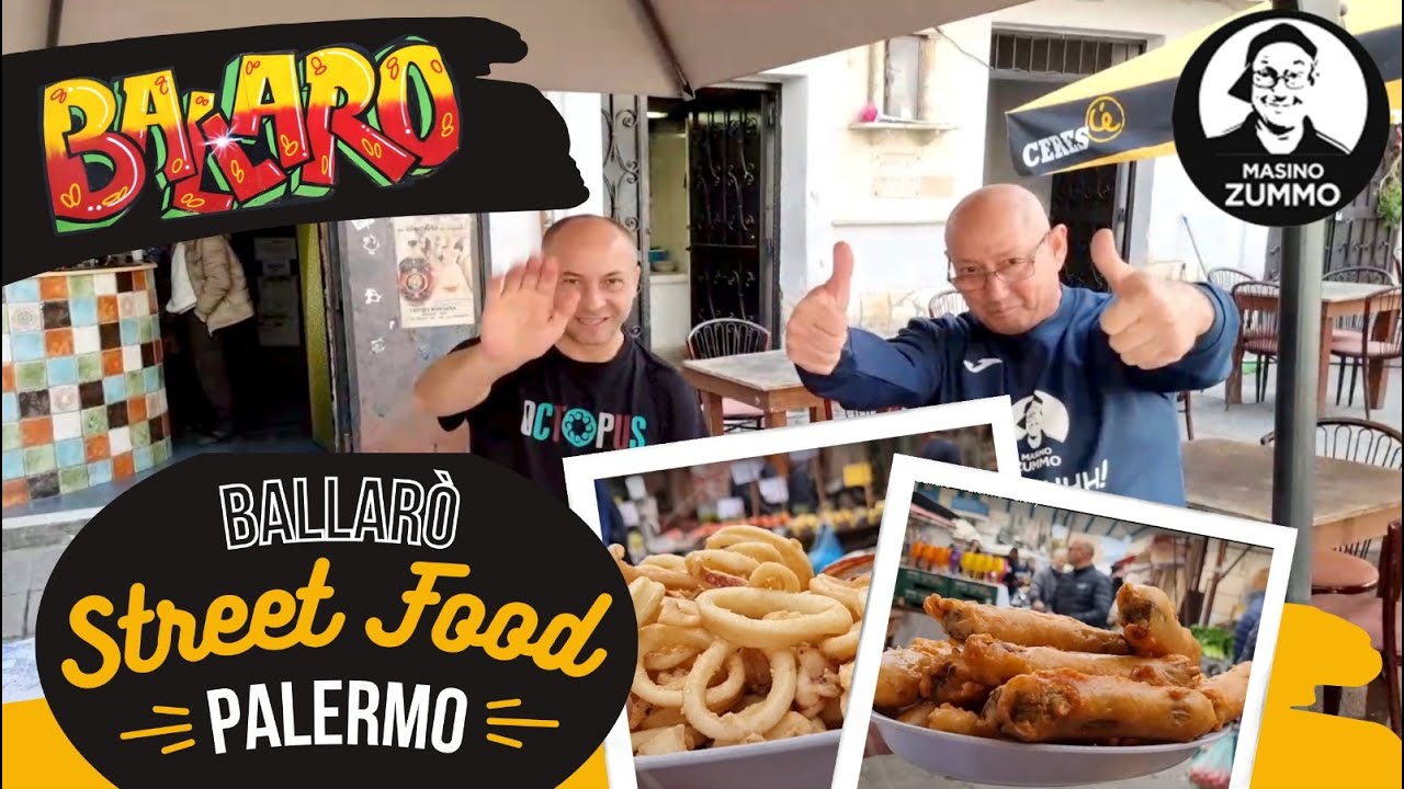 Street food al mercato Ballarò Palermo Sicily YouTube Street food al mercato Ballarò Palermo Sicily YouTube
