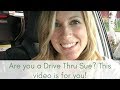 Make THM Easier...a few random tips from a Drive Thru Sue