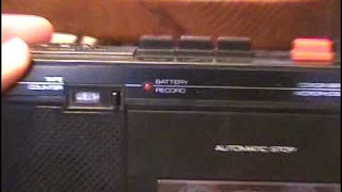 Realistic CTR-58 cassette recorder, AC bias of course!