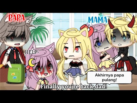 Akhirnya Papa Pulang! | Gacha Life | Gacha Meme