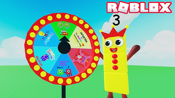Numberblocks SPIN THE GAME WHEEL - Ep.3 | Roblox